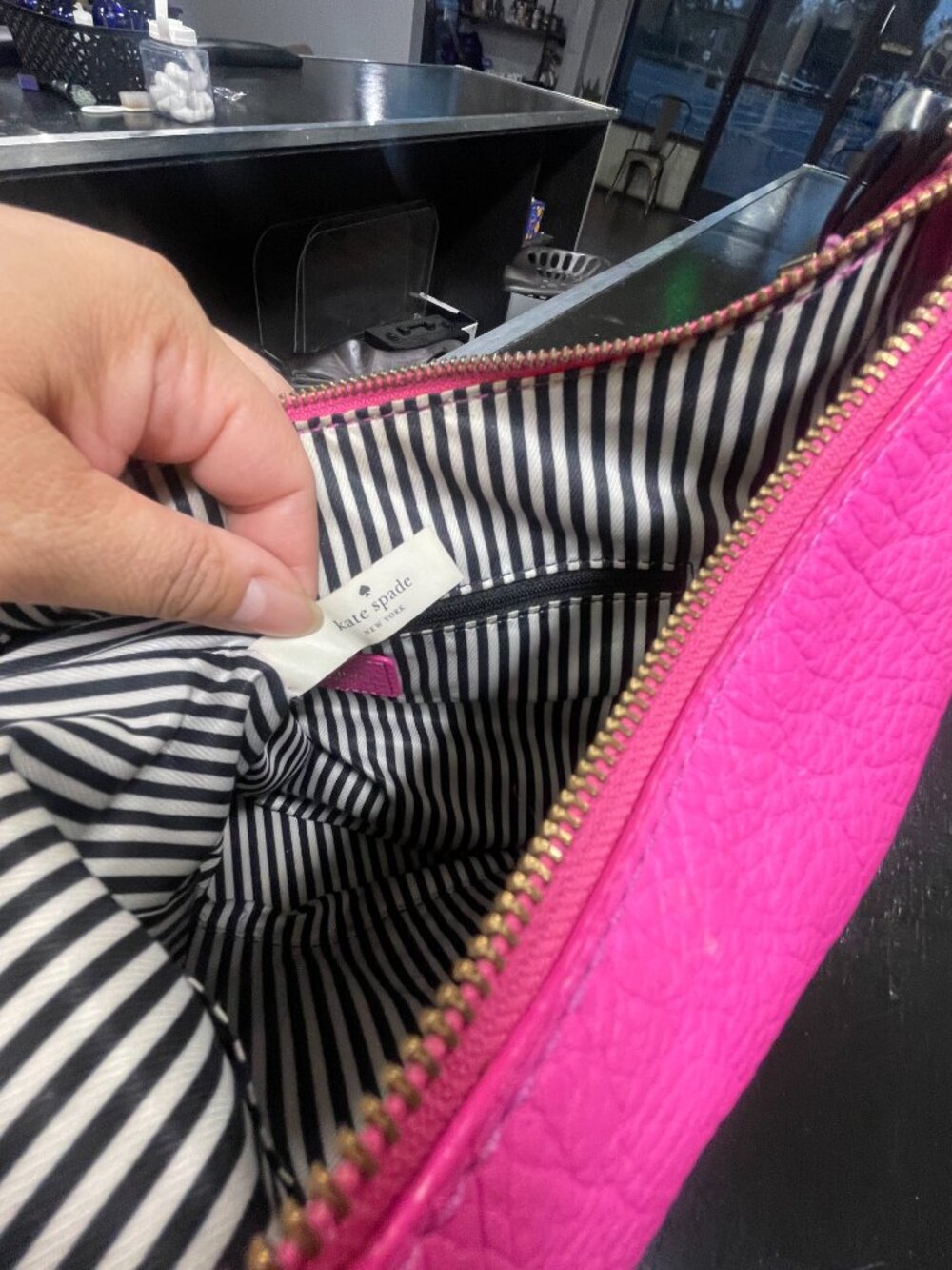 Kate Spade Leroy Street Vivienne Barbiecore Pink Leather Crossbody - Picture 11 of 11